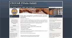 Desktop Screenshot of ceccargalati.ro